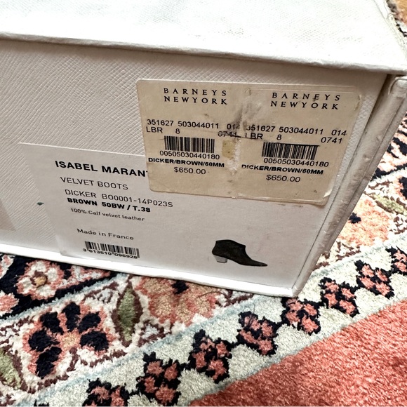 Isabel Marant Dicker Boots Brown 8 - Picture 10 of 13